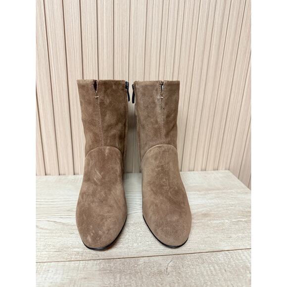 Franco Sarto Pia Leather Zipper Ankle Boots Womens Sz 6 Brand New - Picture 2 of 10